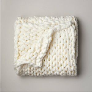 Casaluna Oversized Hand Knit Bed Throw